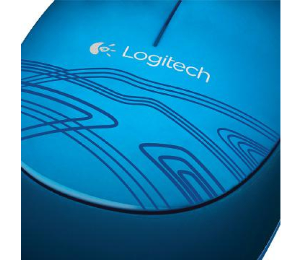 Logitech M105 niebieska USB - 81633 - zdjęcie 6